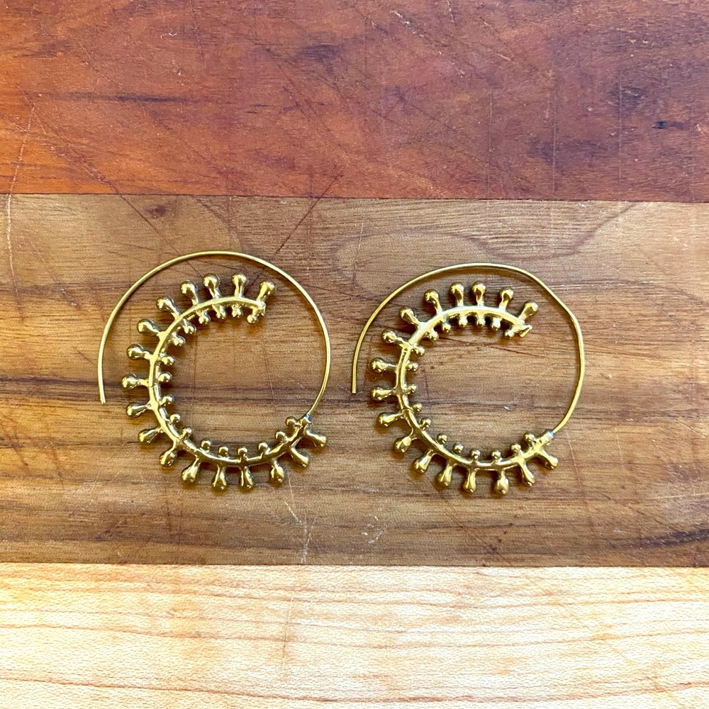 Hoop earrings